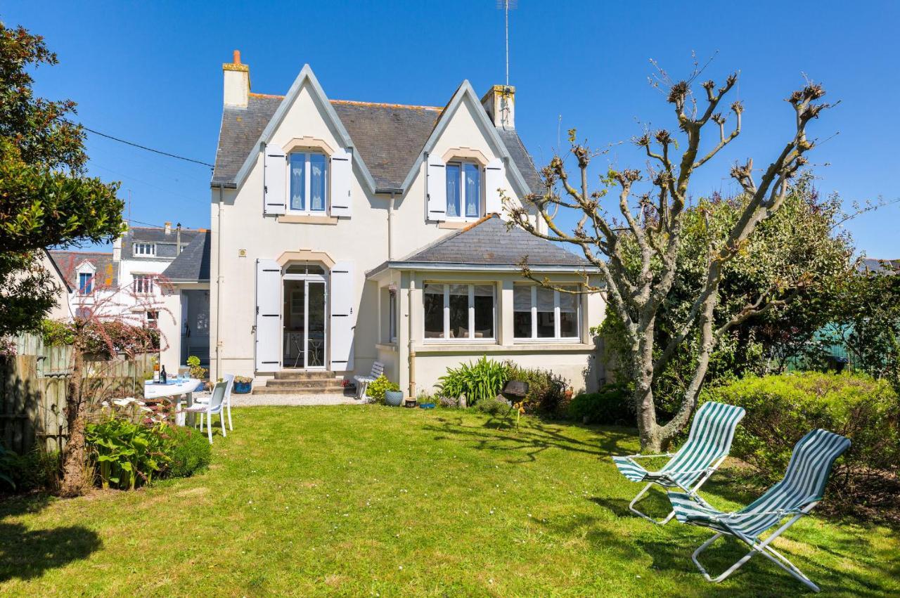 Au Coeur De Treffiagat - Maison Pour 6 - 300M De La Plage Eksteriør bilde